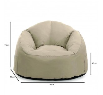 JAZZ Lounger Bean Bag Sand... 2