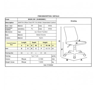 MARTIN Office Chair PP/Pu... 2