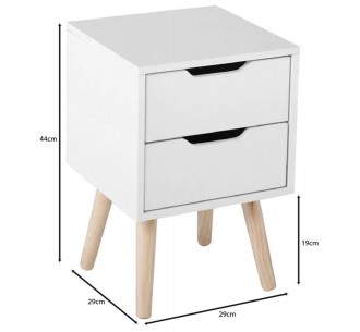 ALINA Bedside 29x29x44cm /... 2