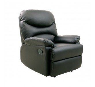 LUISA Armchair Relax Pu Black