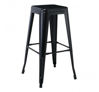 RELIX Bar Stool Black Metal