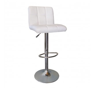 LINO Bar Stool Pu White