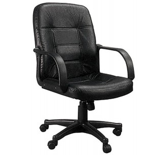 BF1300 Armchair Black Pu