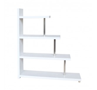 SWIVEL BOOKCASE WHITE OAK...