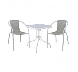 BALENO-W Set Table 70x70cm...