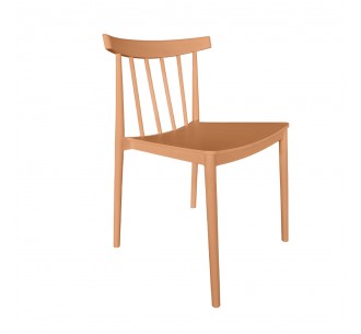 FLOW CHAIR PEACH 51x50xH76cm