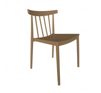 FLOW CHAIR MOCCA 51x50xH76cm
