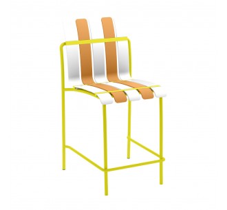 KIOSK STOOL BAR WHITE...