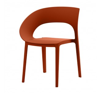 FRIENDS CHAIR RED 57x55xH78cm