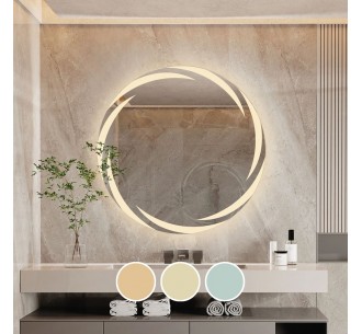 LED-1 Wall Mirror Ø60cm...