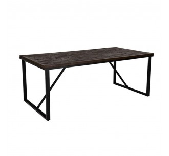 MAIANDROS TABLE BROWN DARK...