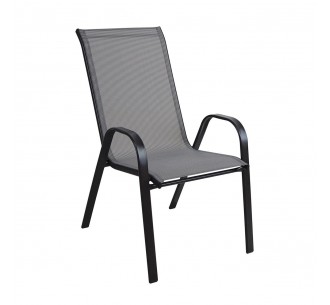 RIO Armchair / Metal Black...