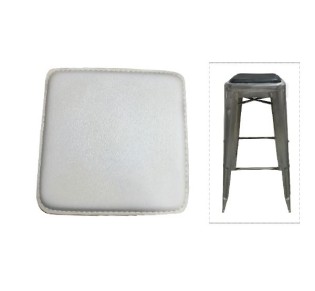 RELIX Magnetic Stool Seat, Pvc White