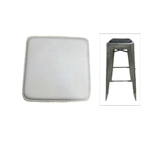 RELIX Magnetic Stool Seat, Pvc White