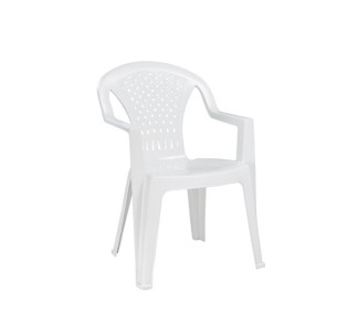 PORTOFINO Stackable Armchair PP White