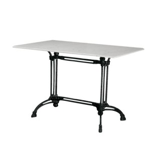 EKO Τραπέζι Αίθριο 70x110cm / Μαντέμι - Μάρμαρο