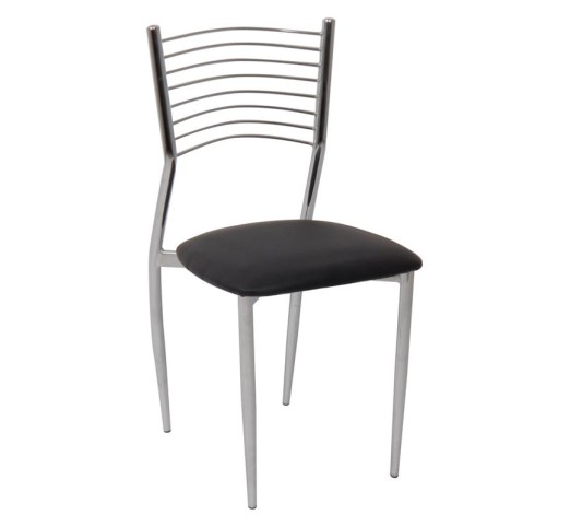 VIVIAN Chair, Pvc Black