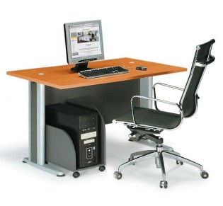 BASIC Desk 120x80cm DG/Cherry