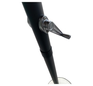 UMBRELLA D.300cm Alu Anthracite/Fabric Beige
