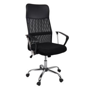 BF2400 Manager Armchair Black Mesh/Pu 2