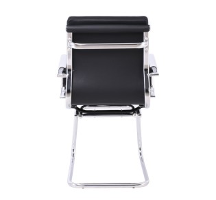 BF4800V Office Visitor Armchair Black PU