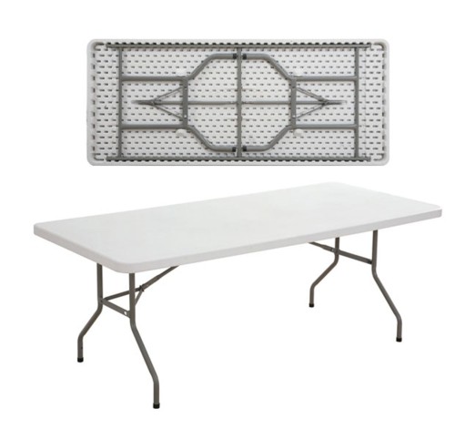 BLOW Catering Folding Table 183x76 White