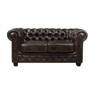 CHESTERFIELD-689 2-S Leather Brown 2