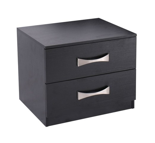 LIFE Bedside 48x40x39 Zebrano 2-Drawers