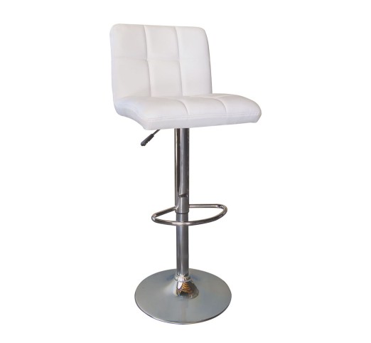 LINO Bar Stool Pu White