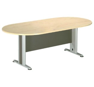 CONFERENCE Oval Table 240x120 DG/Beech