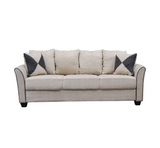 ASHLEY Sofa 3-seater Fabric Sand 2