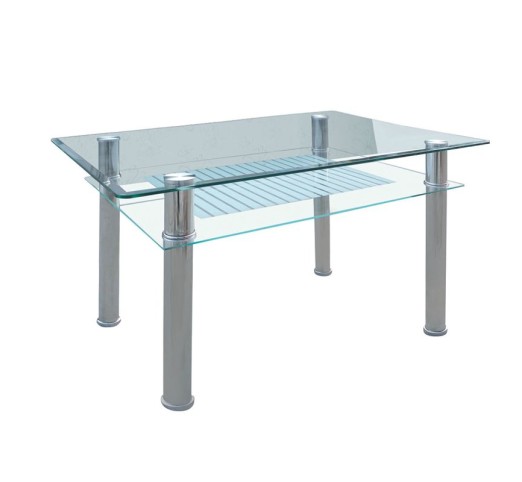 VERON Table 90x60cm Inox