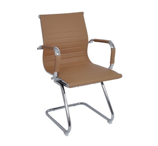 BF3300V Office Visitor Armchair Beige Pu