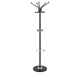 MARGO Steel Walnut Coat Hanger revolving