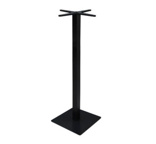 PRATO Βάση Τραπεζιού BAR 45x45cm H.108cm Μέταλλο Βαφή Μαύρο / 14,50Kg