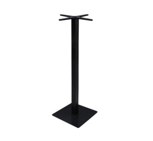 PRATO Βάση Τραπεζιού BAR 45x45cm H.108cm Μέταλλο Βαφή Μαύρο / 14,50Kg