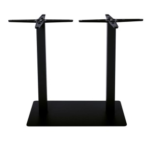 PRATO 70x40cm Steel Base H72cm Black
