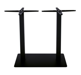 PRATO 70x40cm Steel Base H72cm Black 2