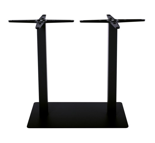 PRATO 70x40cm Steel Base H72cm Black