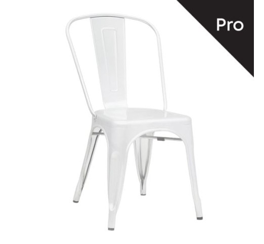 RELIX Chair Metal White