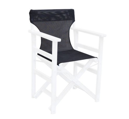 Director Textilene Black 600gr/m2