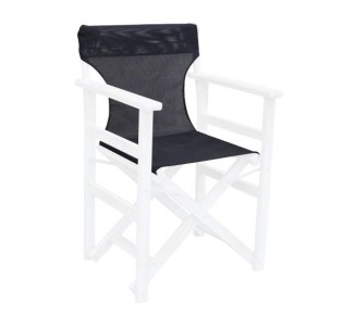 Director Textilene Black 600gr/m2