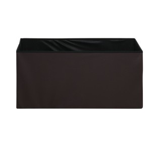 ORION Σκαμπό 80x38x38cm Αποθηκευτικό - Βοηθητικό / PU Σκούρο Καφέ
