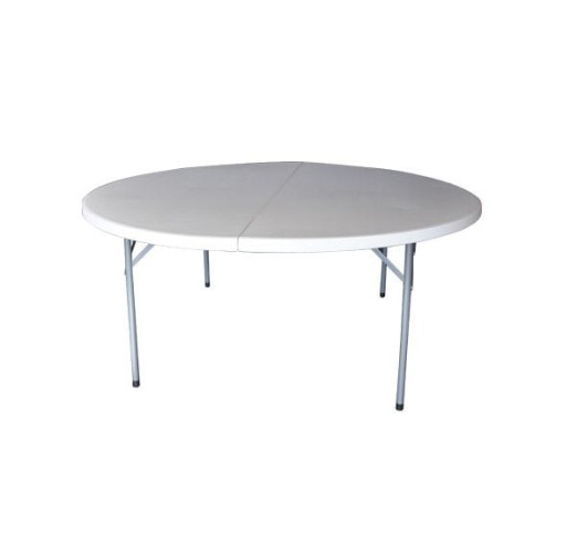 BLOW-R Catering Folding Table Ø153cm White