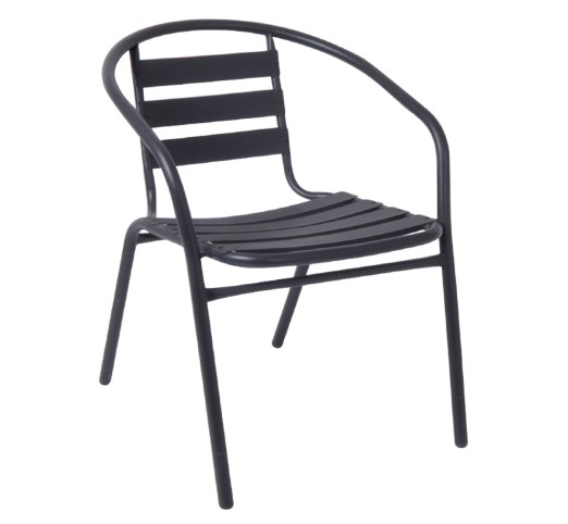 FUNKY Armchair Anthracite Steel/Aluminium