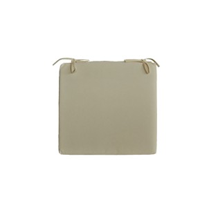 SEAT Μαξιλάρι Καθίσματος 45x45xH5cm Μπεζ 2