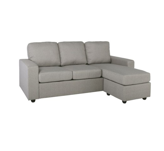 PORTLAND Reversible Corner Sofa Light Grey
