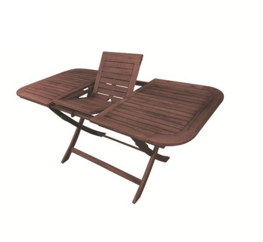 EASY Extendendable & Folding Table 120+40x80cm Acacia