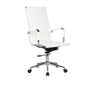 BF3300 Manager Armchair White Pu