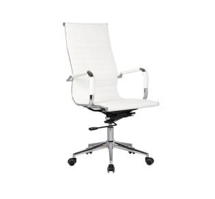 BF3300 Manager Armchair White Pu 2